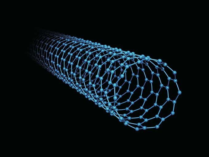 单壁碳纳米管的分子结构